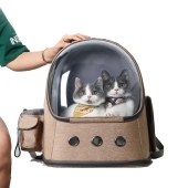 Wholesale High Quality Pet Travel Backpack Acrylic Transparent Cat Dog Backpack